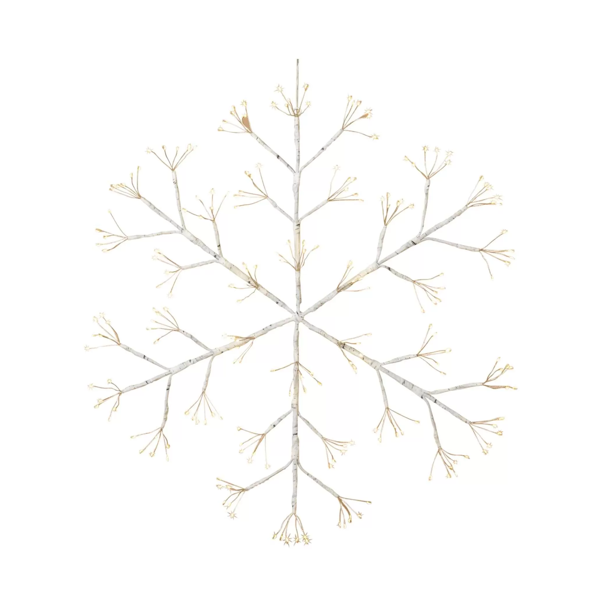 Gerson International 24 In Firecracker Led Snowflake, Outdoor Holiday Decor