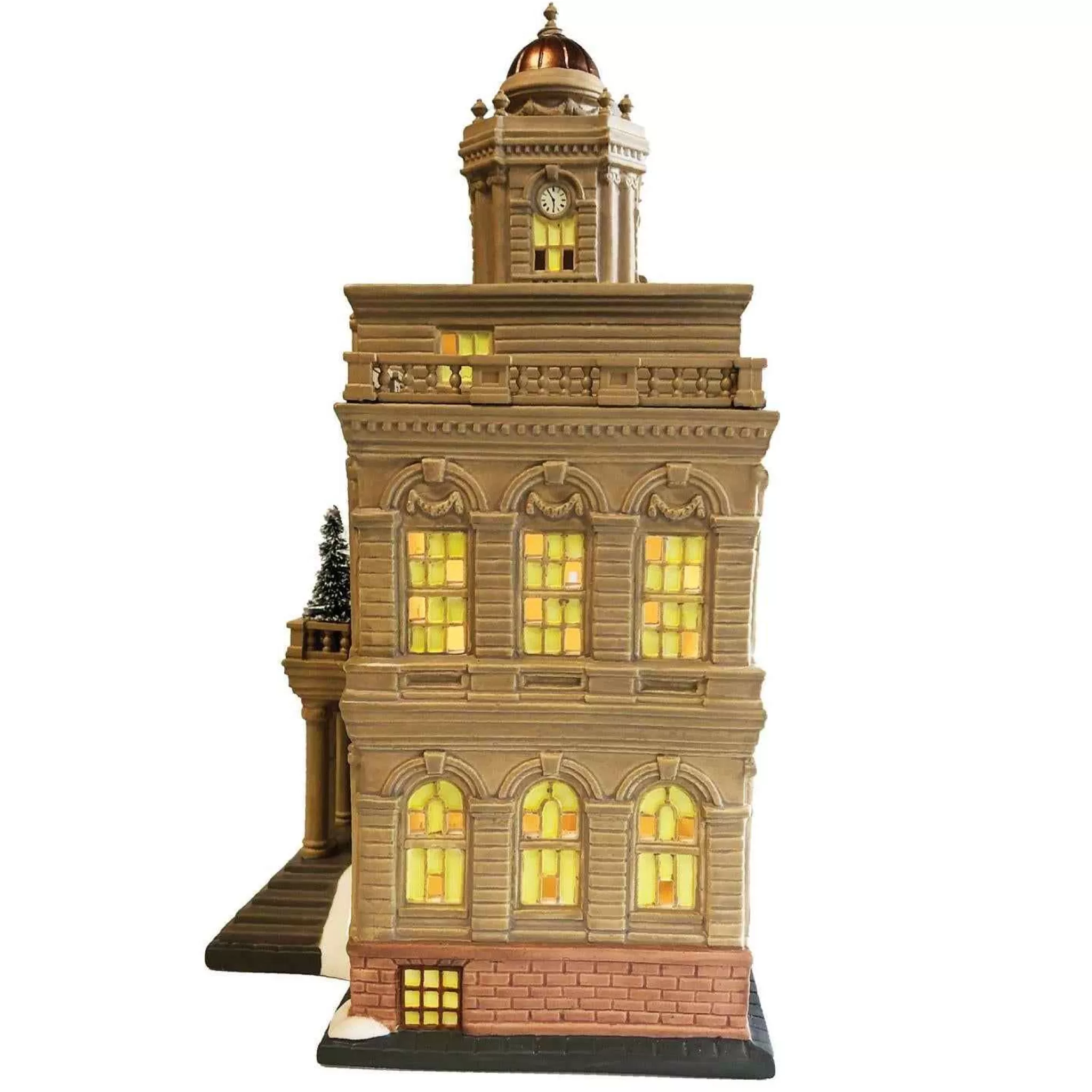 Enesco Christmas In City Village City Hall #6011382