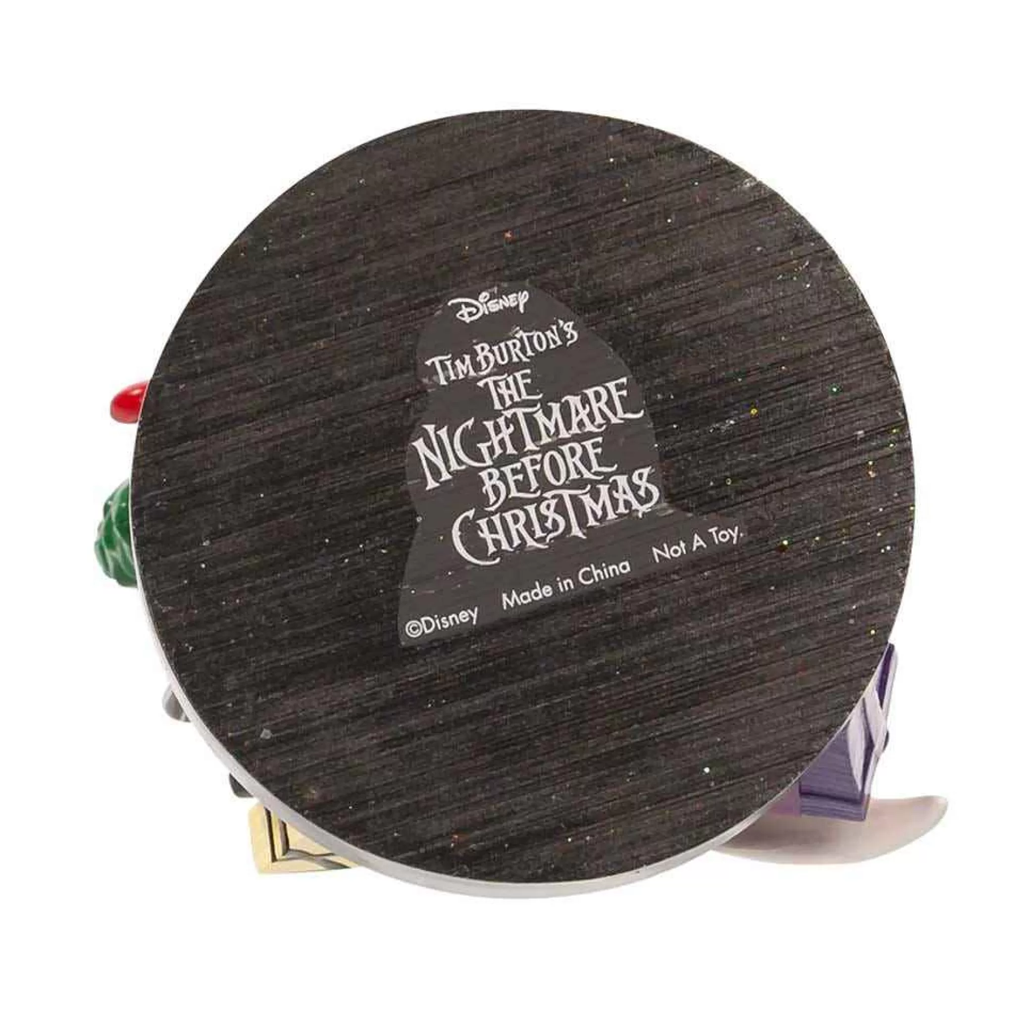Kurt Adler 10-Inch Disney© Nightmare Before Christmas Jack Skellington With Wreath Nutcracker