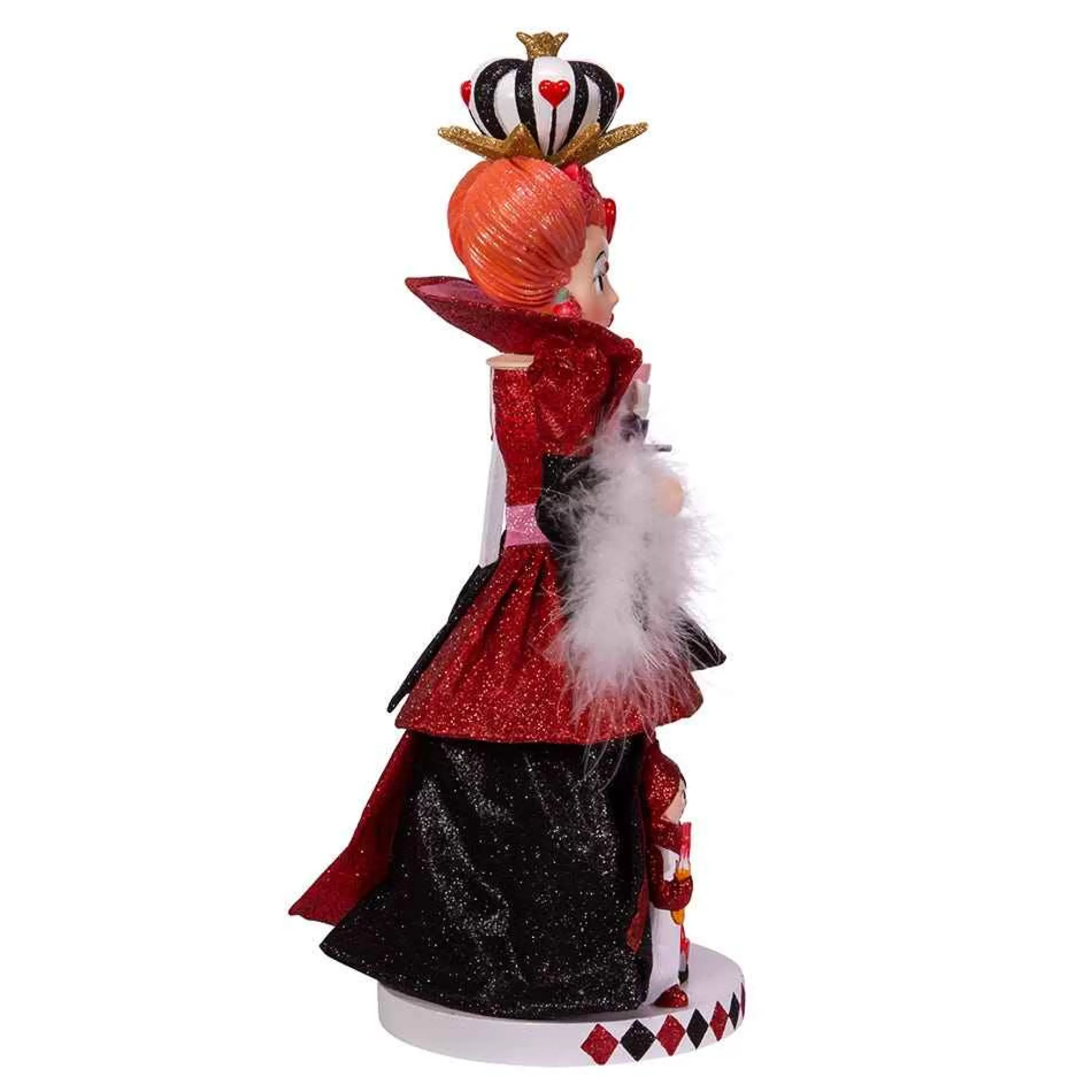 Kurt Adler 17.5-Inch Hollywood Queen Of Hearts Nutcracker