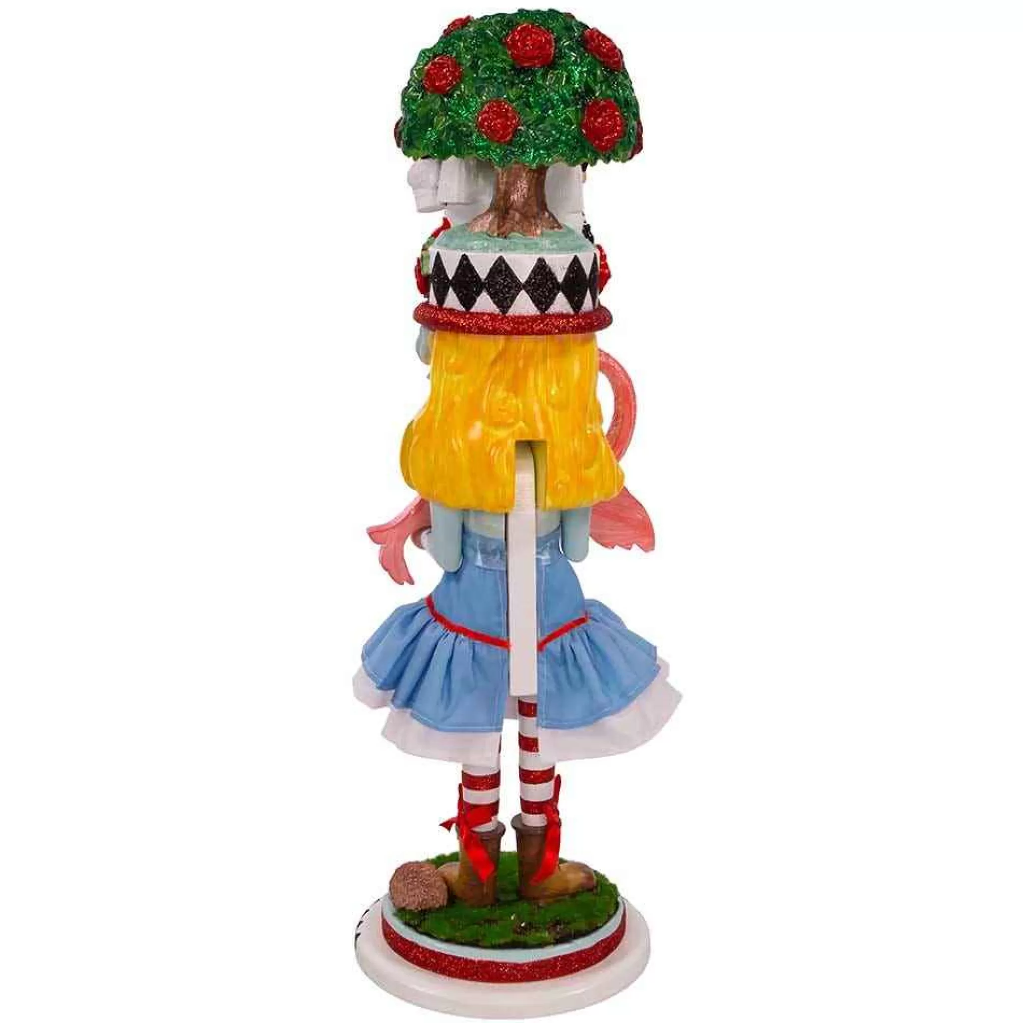 Kurt Adler 19-Inch Hollywood Alice With Flamingo Nutcracker