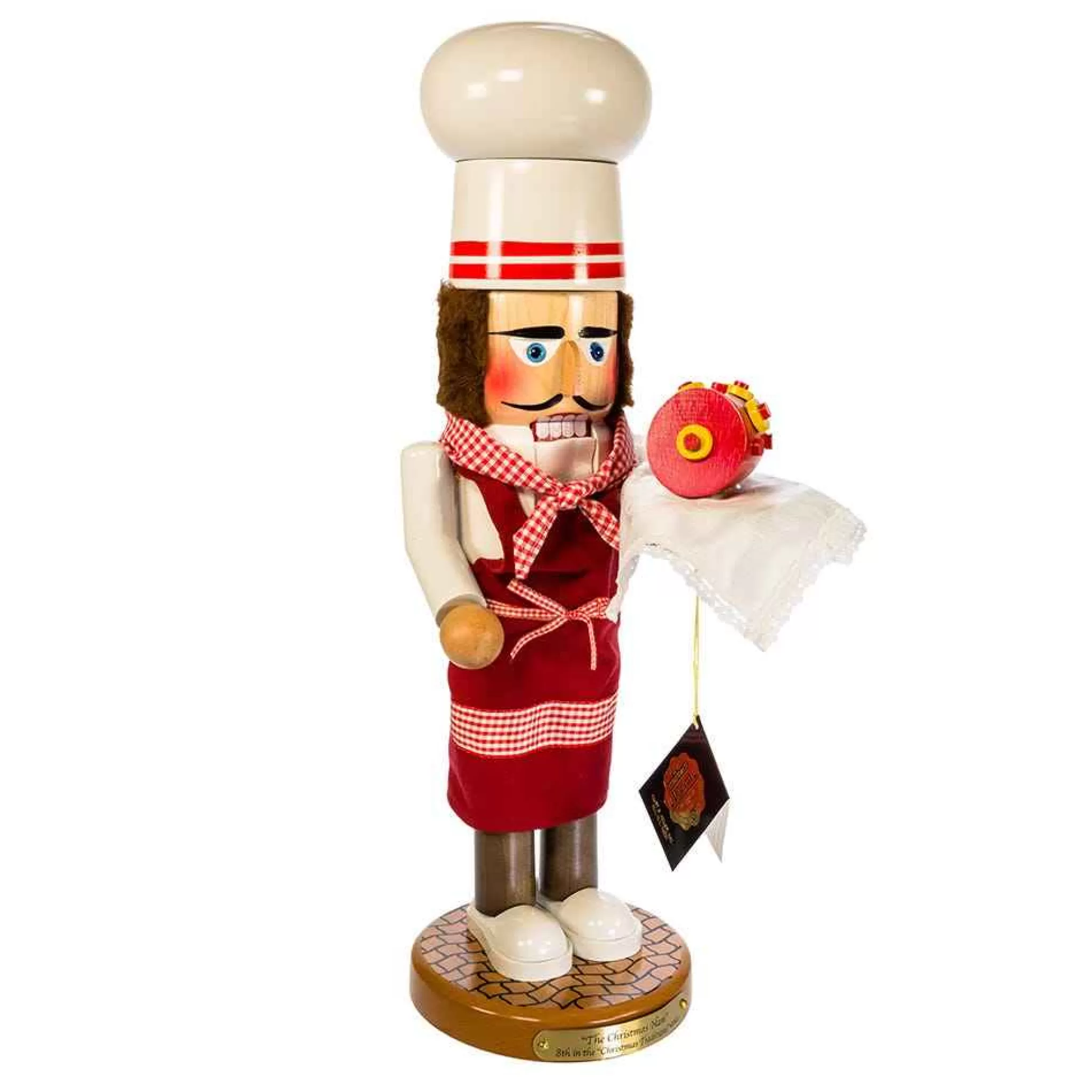 Kurt Adler 19-Inch Steinbach Santa Chef Nutcracker