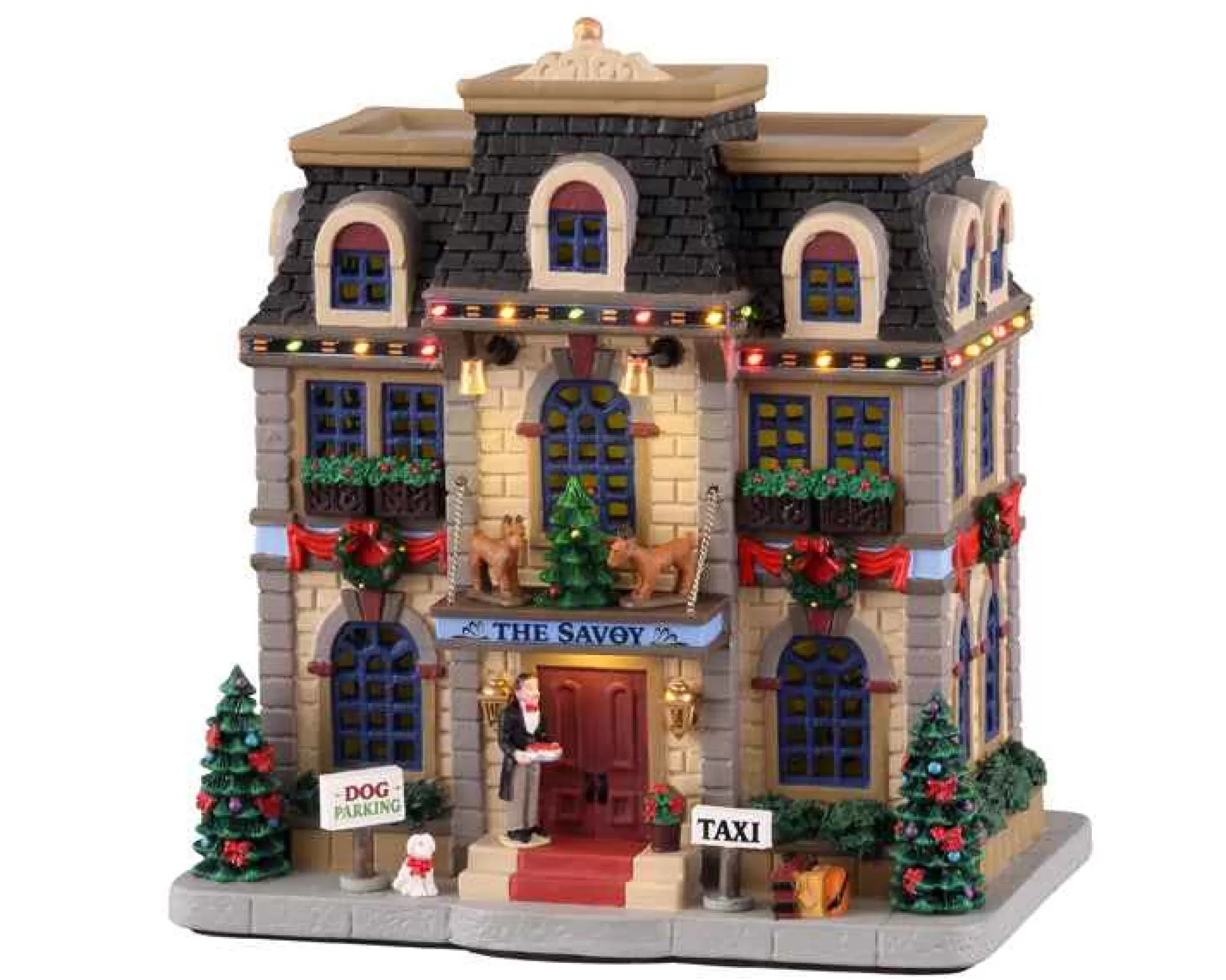 Lemax Village Collection Christmas At The Savoy, With 4.5V Adaptor #15737