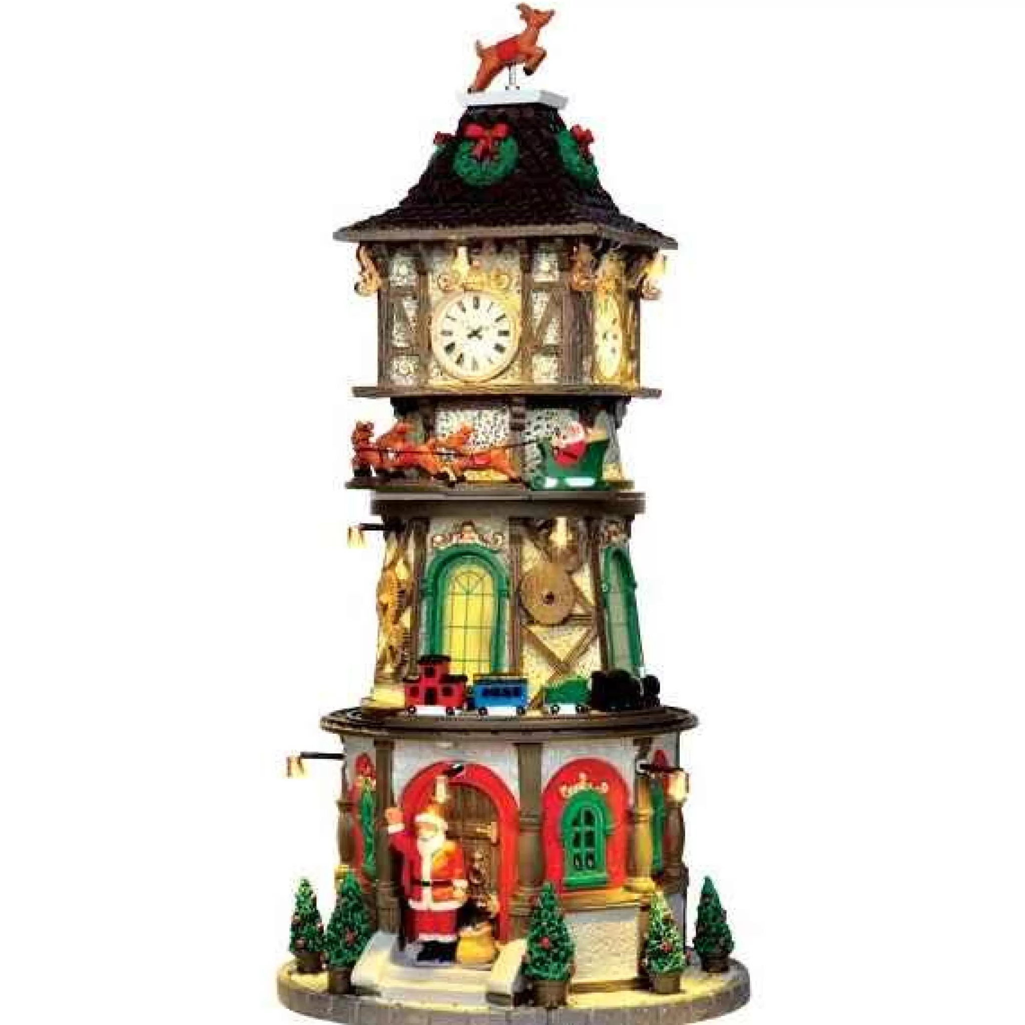 Lemax Village Collection Christmas Clock Tower #45735