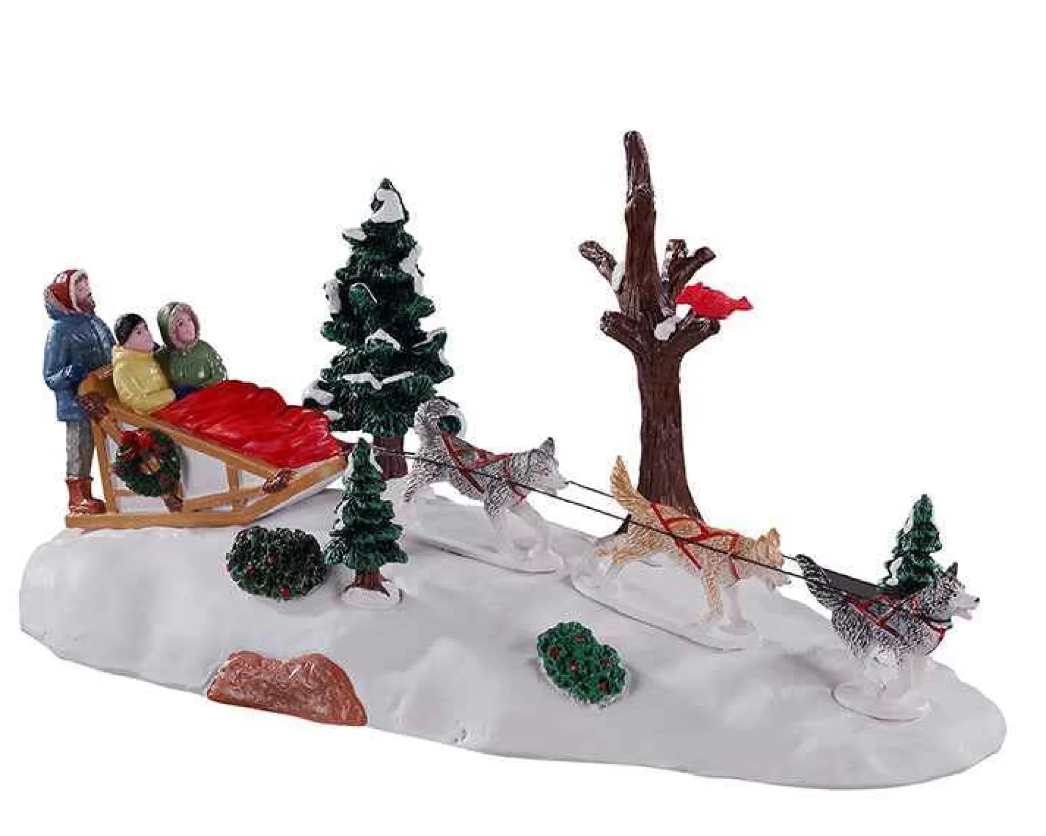 Lemax Village Collection Dog Sledding Afternoon Table Accent #13557