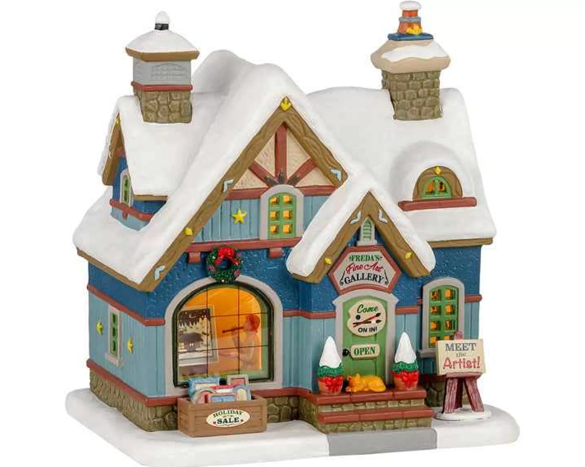Lemax Village Collection Freda's Fine Art #15775