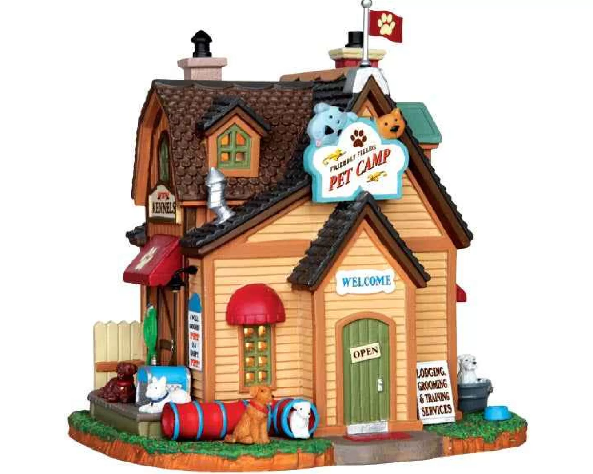 Lemax Village Collection Friendly Fields Pet Camp #45680