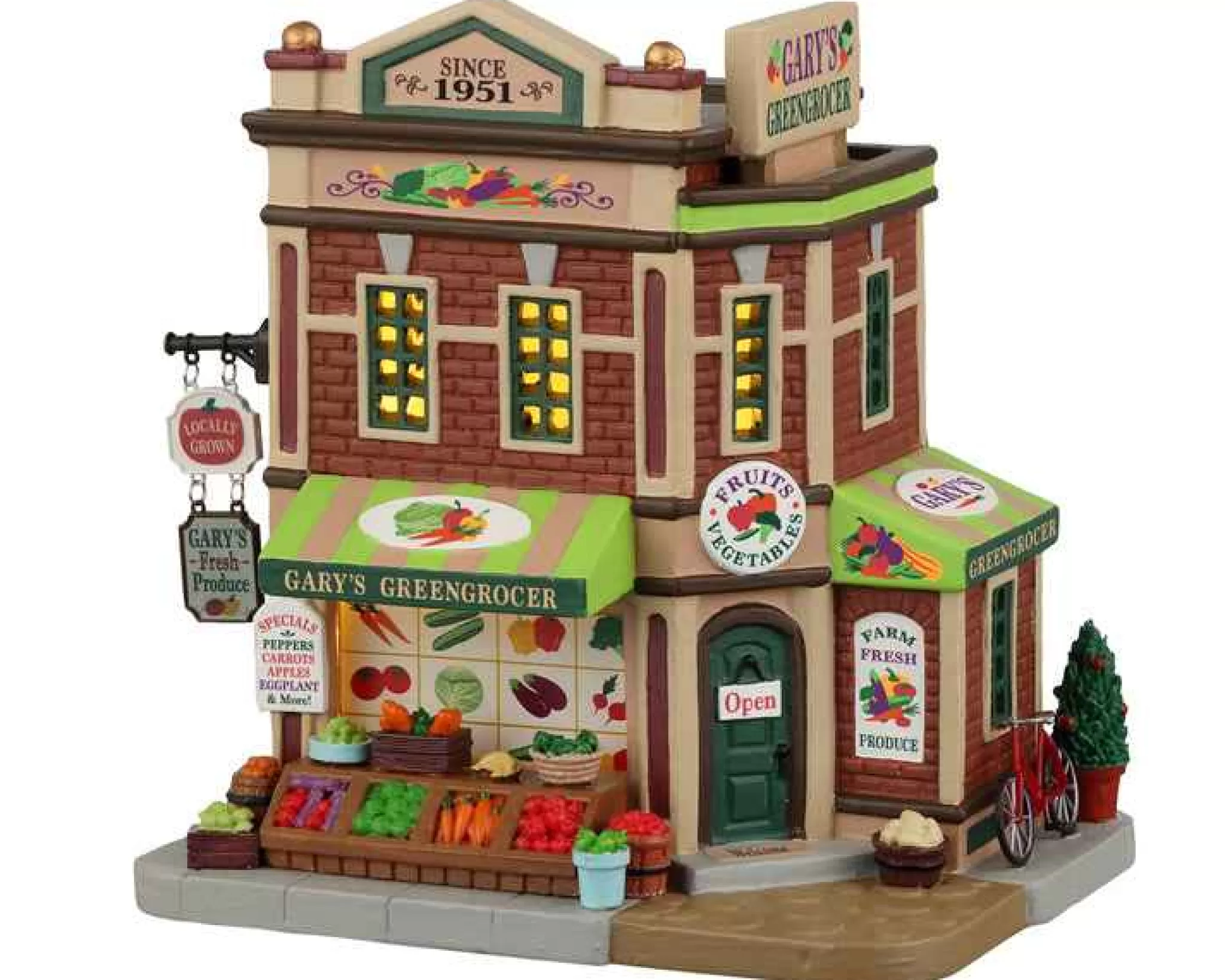 Lemax Village Collection Gary's Greengrocer #25886