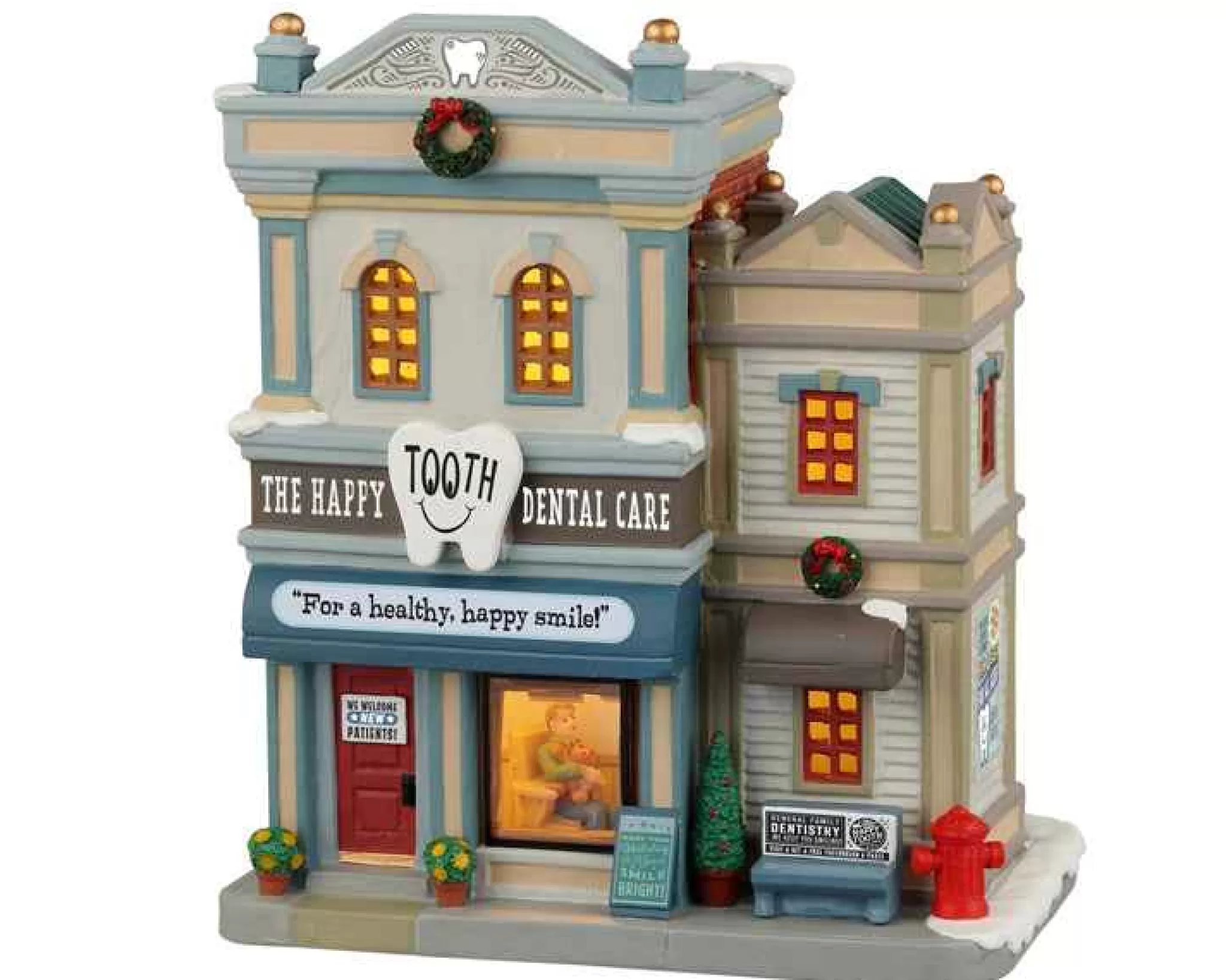 Lemax Village Collection Happy Tooth Dental #25895