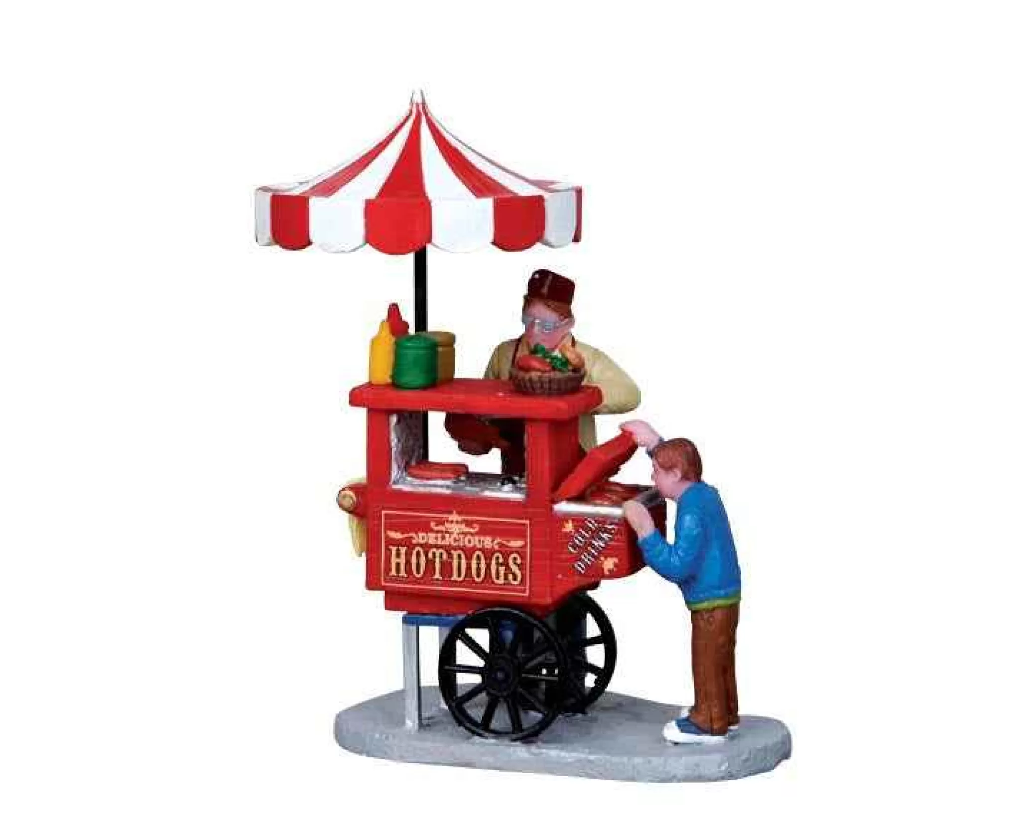 Lemax Village Collection Hot Dog Cart #12932