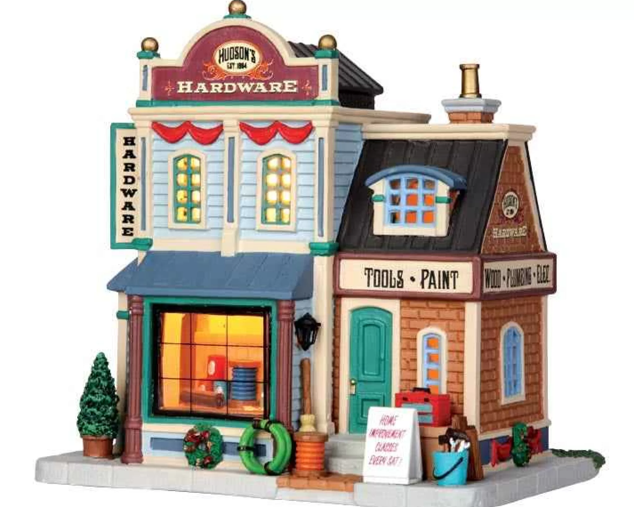 Lemax Village Collection Hudson's Hardware #35521