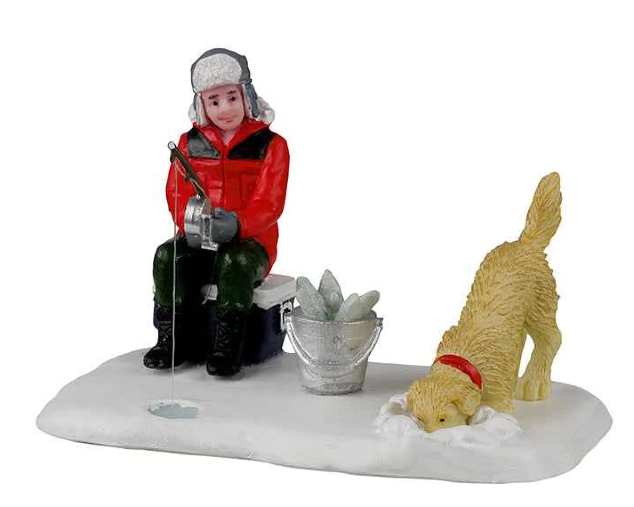 Lemax Village Collection Ice Fishing Buddies #22138