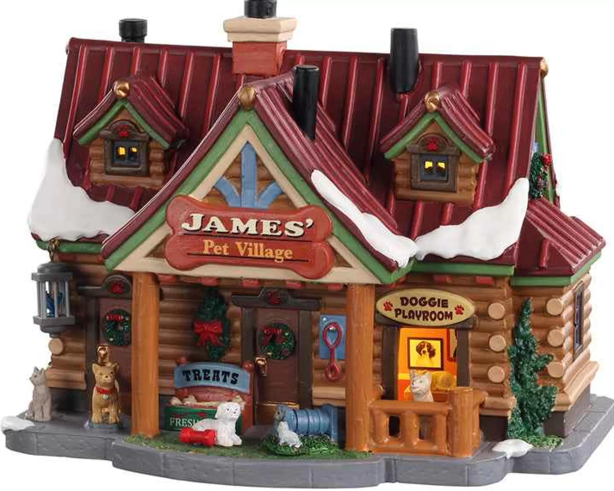 Lemax Village Collection James' Pet Village #05697