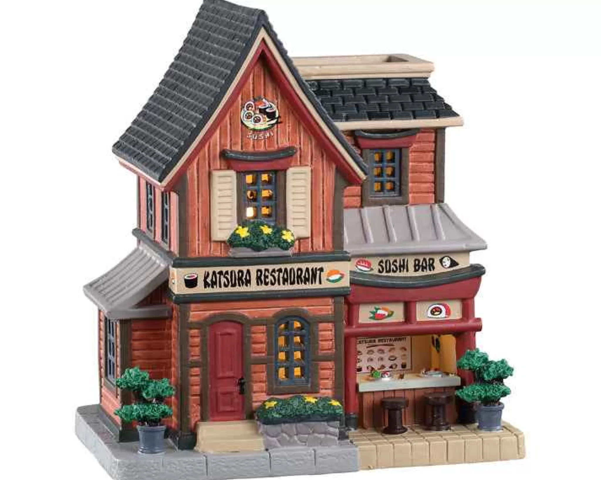 Lemax Village Collection Katsura Sushi Restaurant #05644