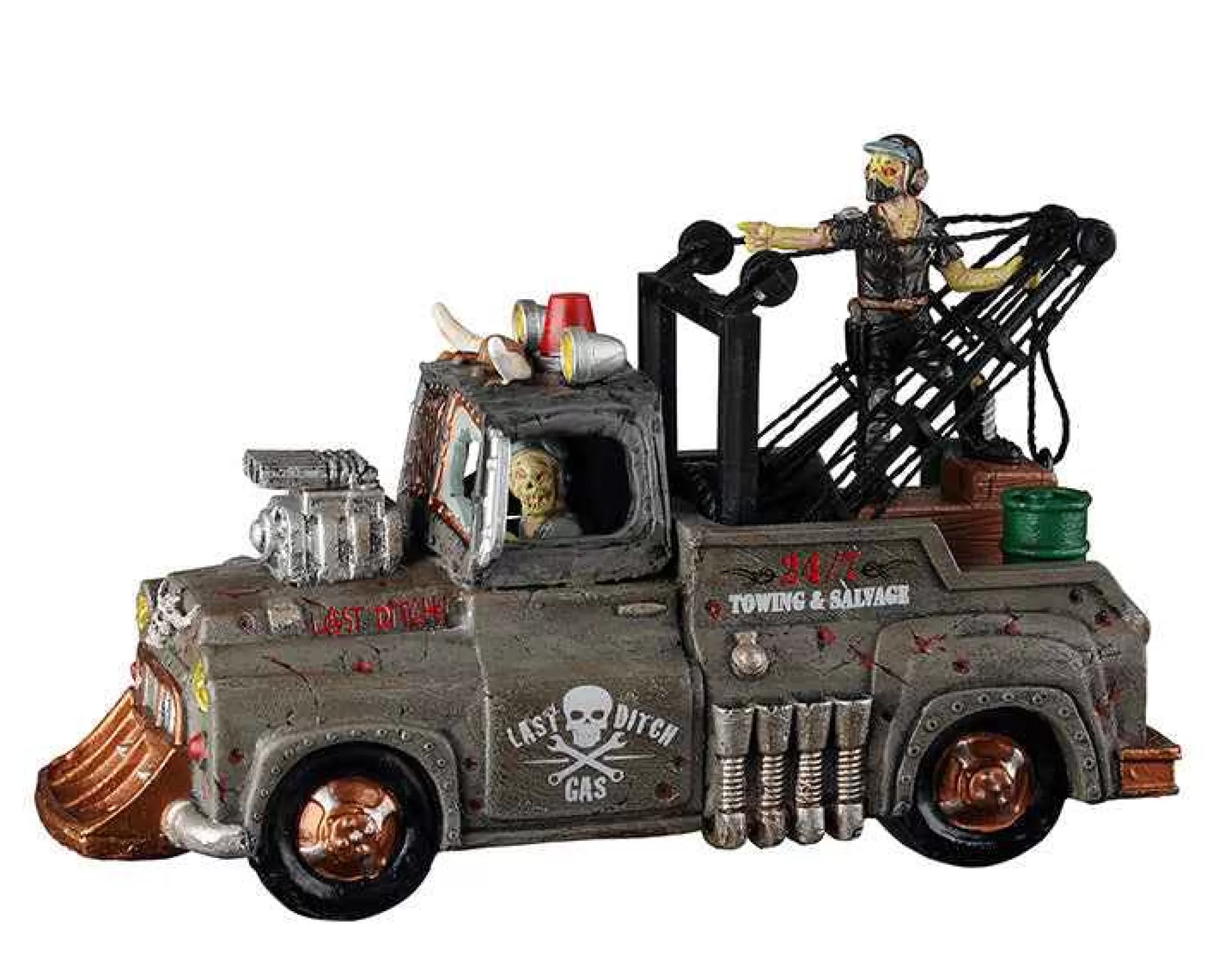 Lemax Village Collection Last Ditch Tow Truck #23581