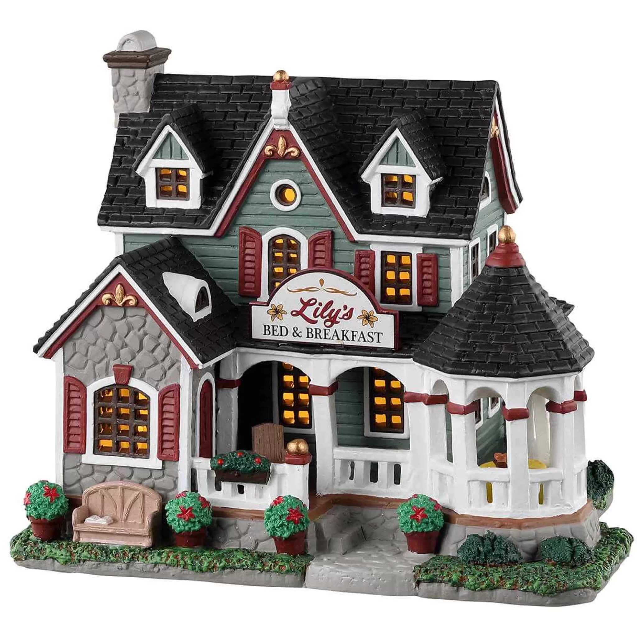 Lemax Village Collection Lily's Bed & Breakfast #35065