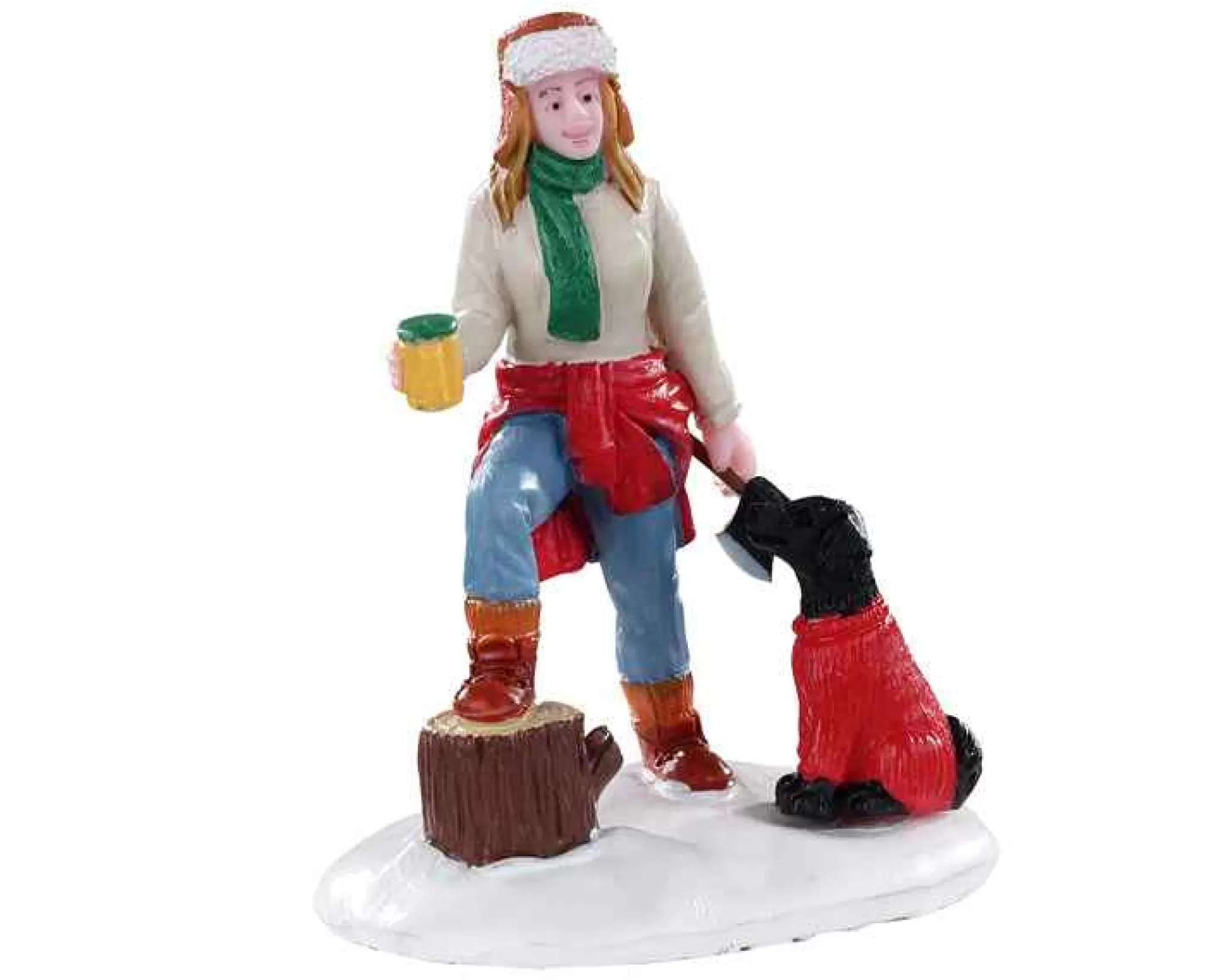 Lemax Village Collection Lumberjill Sonia Figurine #02965