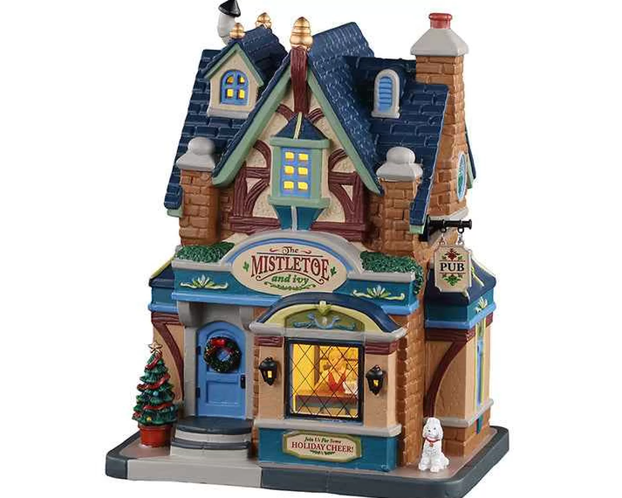 Lemax Village Collection Mistletoe & Ivy Pub #15787