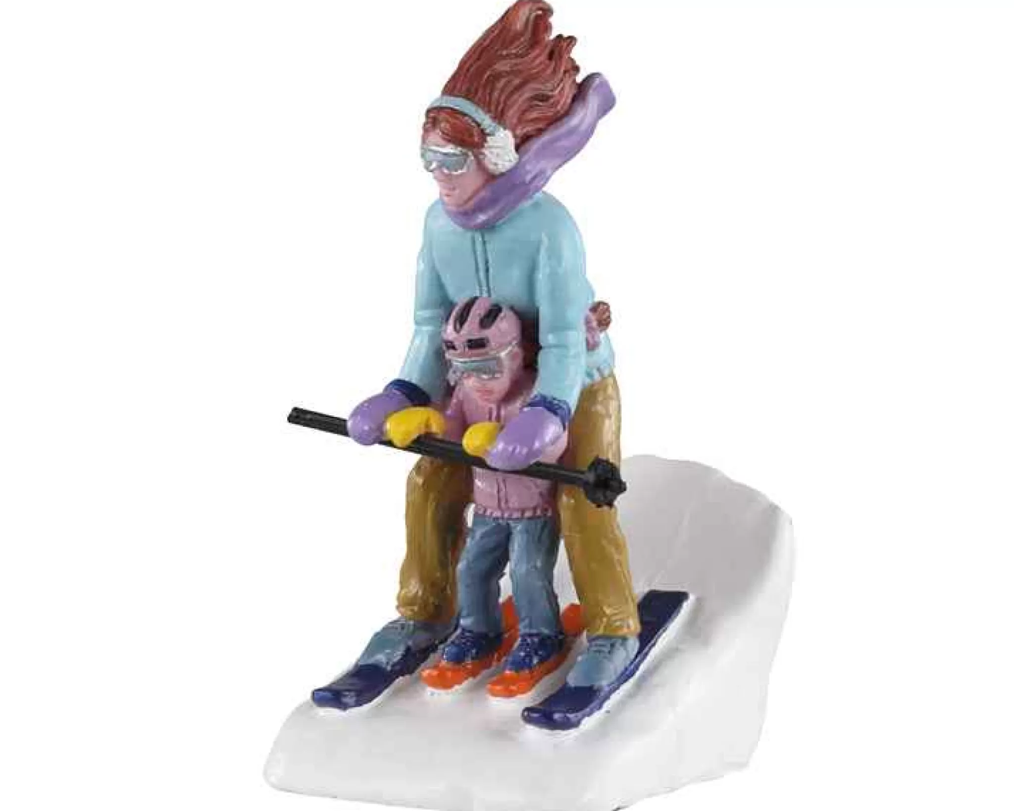 Lemax Village Collection Mommy & Me Ski #02938