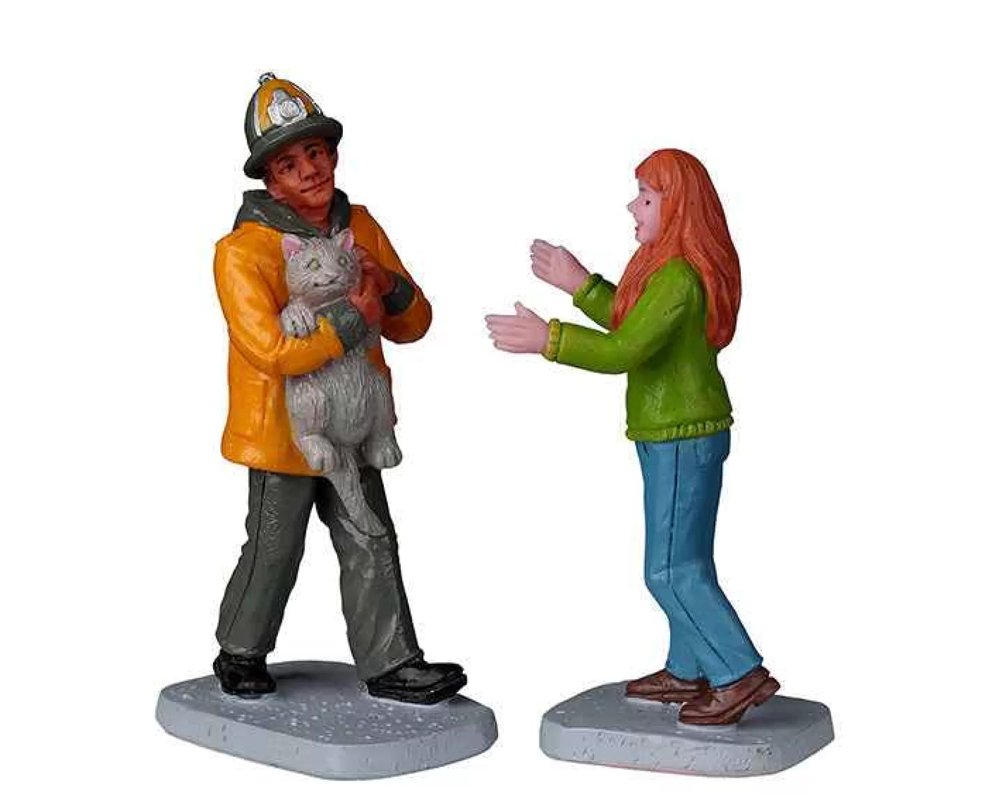 Lemax Village Collection My Hero!, Set Of 2 #22120