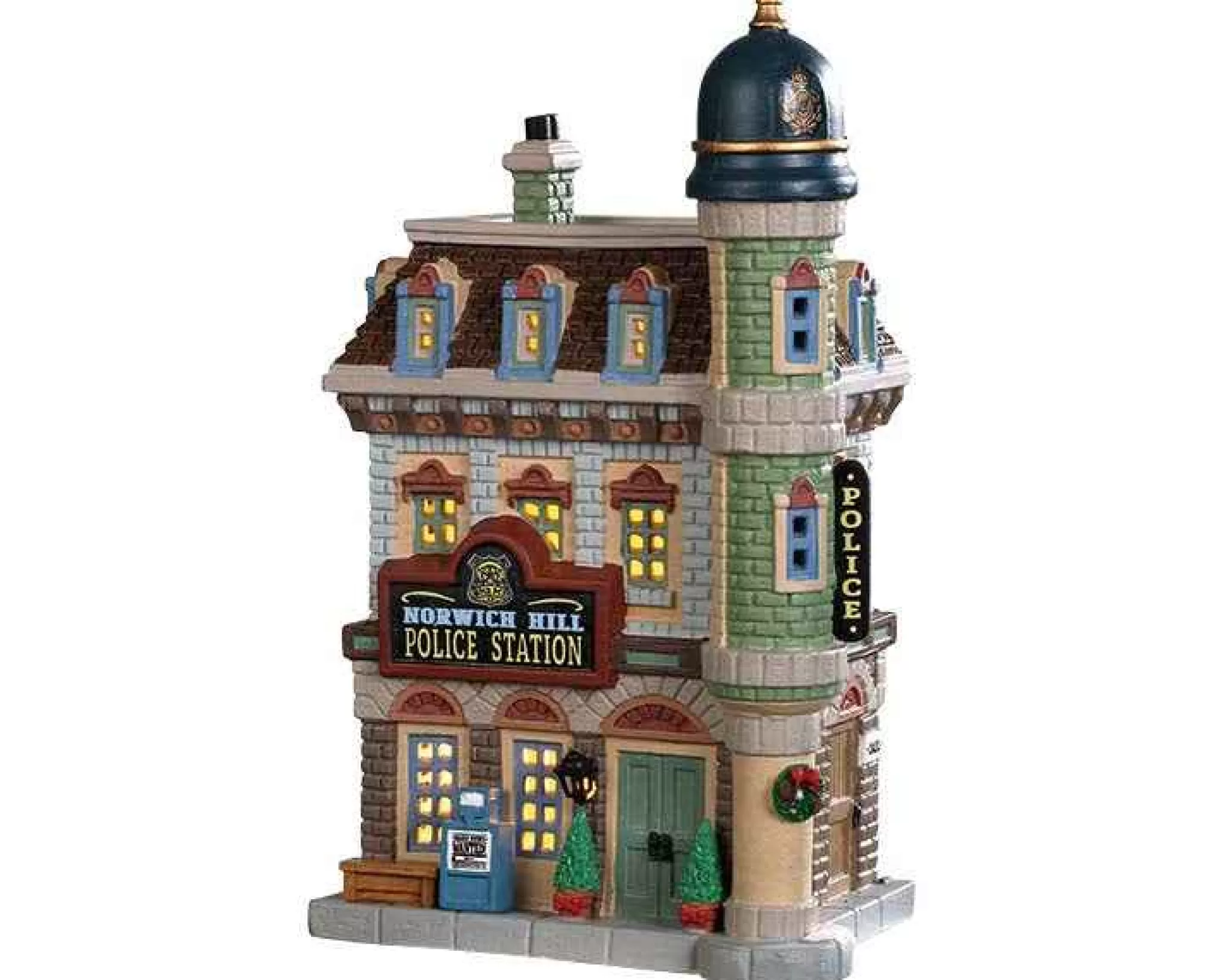 Lemax Village Collection Norwich Police Station #95507
