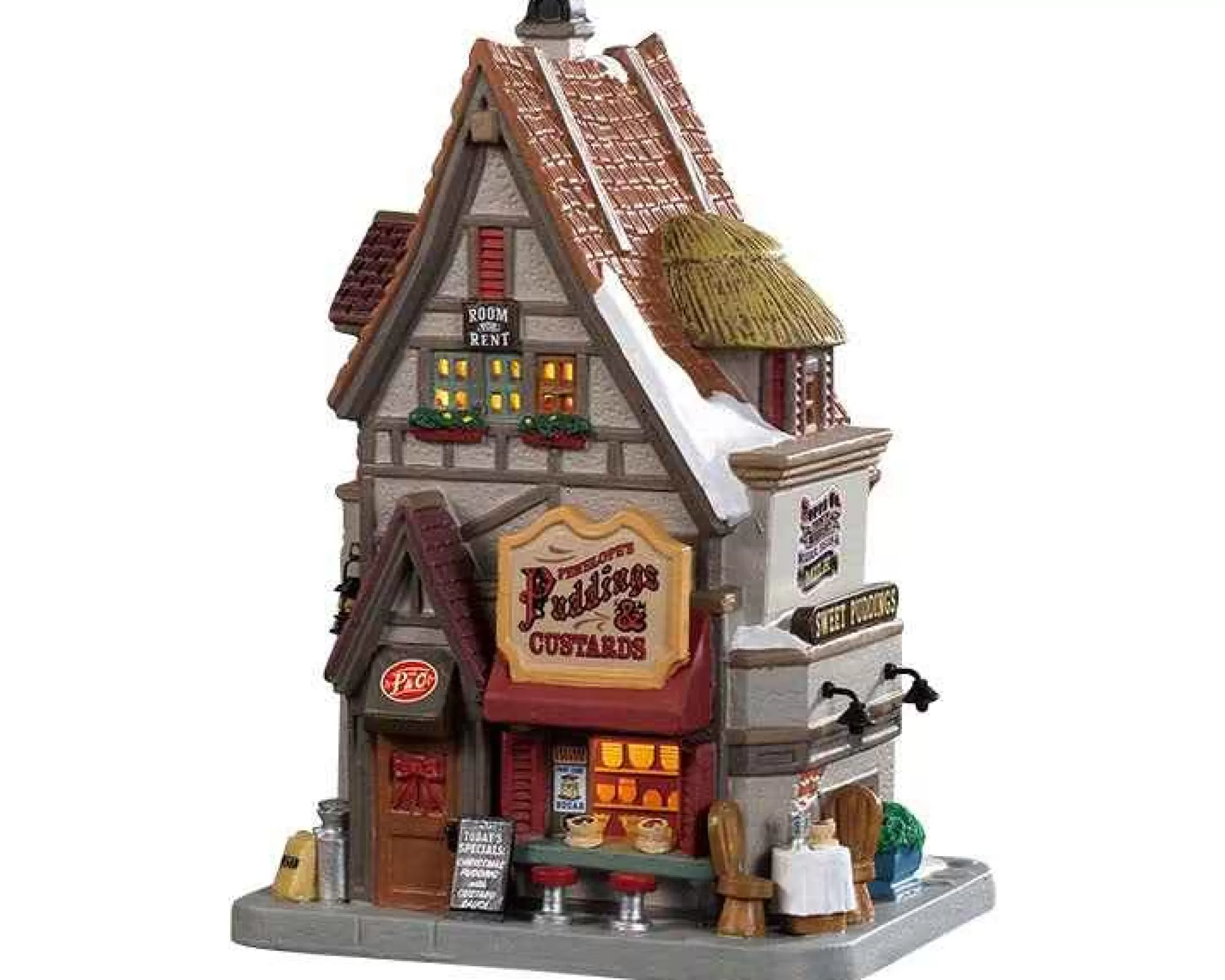 Lemax Village Collection Penelope's Puddings & Custards #95526