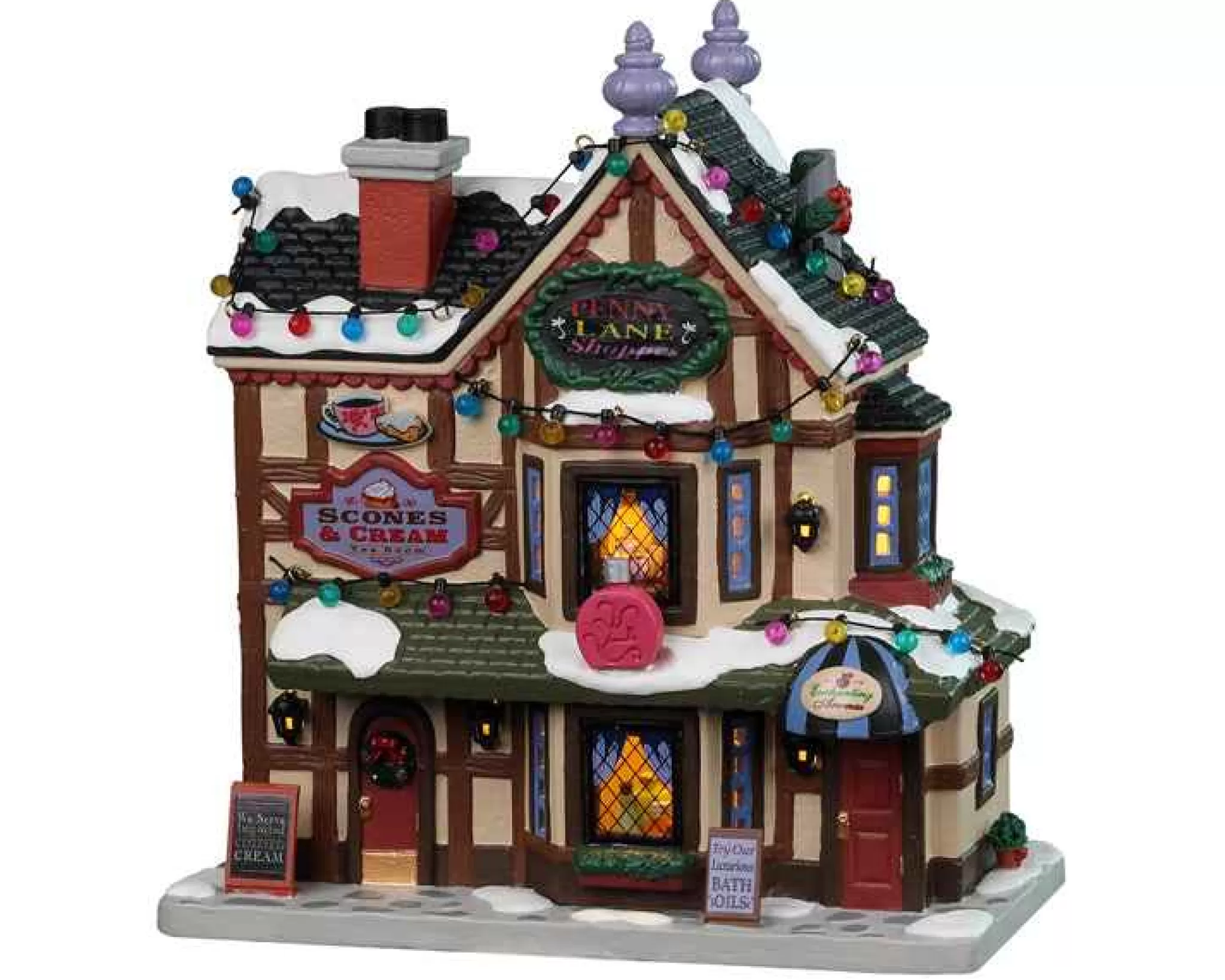 Lemax Village Collection Penny Lane Shoppes #25875