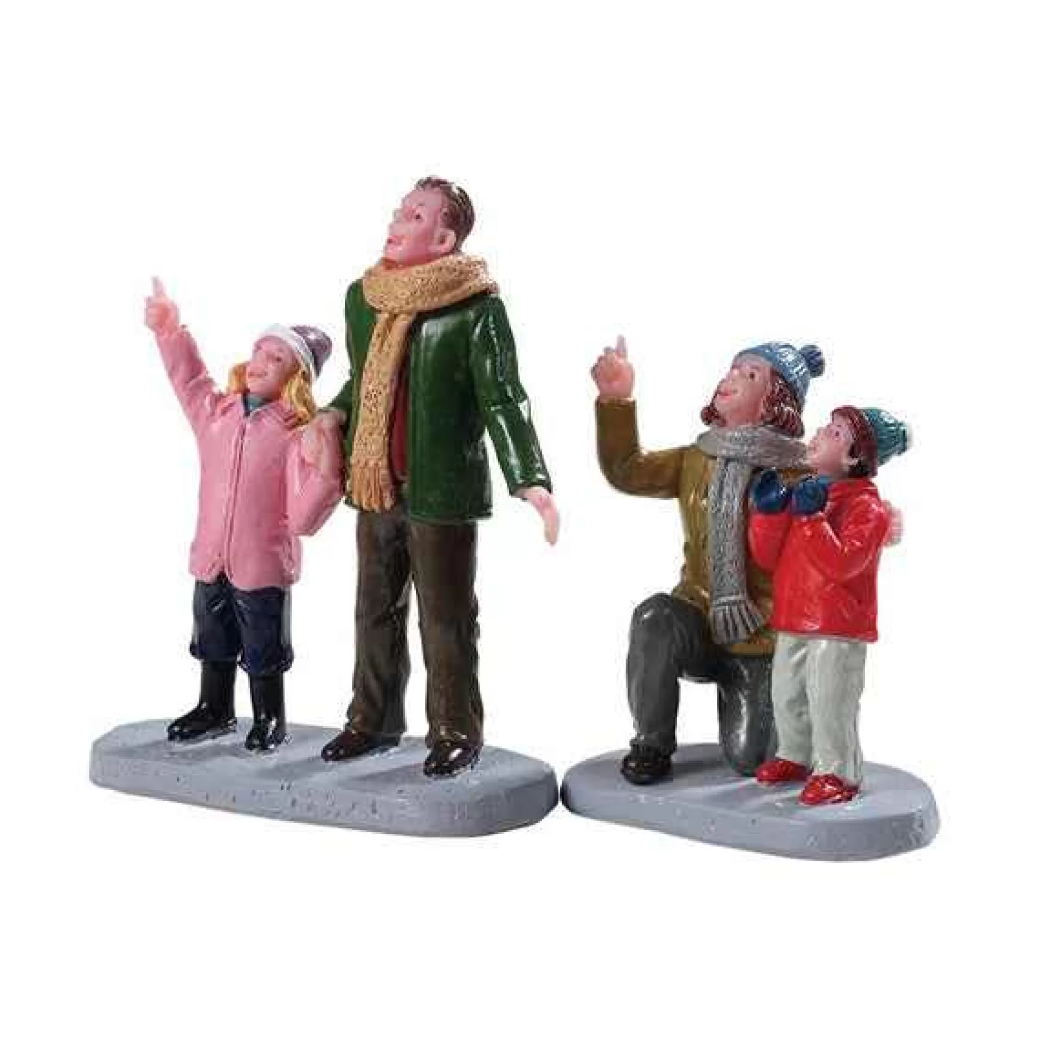Lemax Village Collection People Admiring Fireworks, Set Of 2 #92770