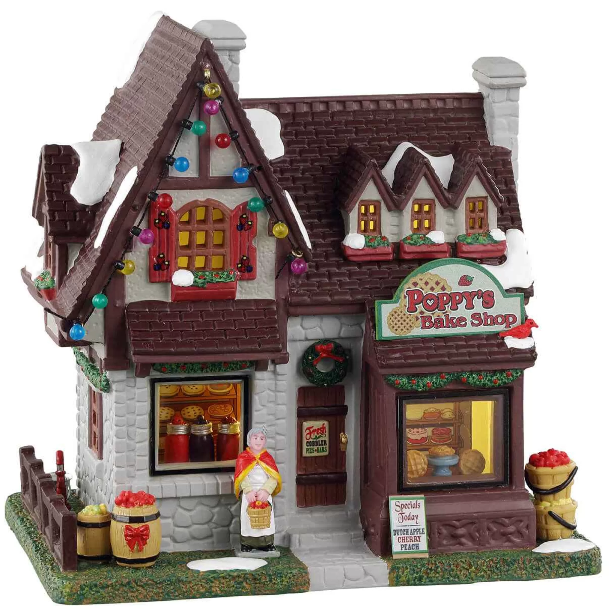 Lemax Village Collection Poppy's Bakeshop #35042