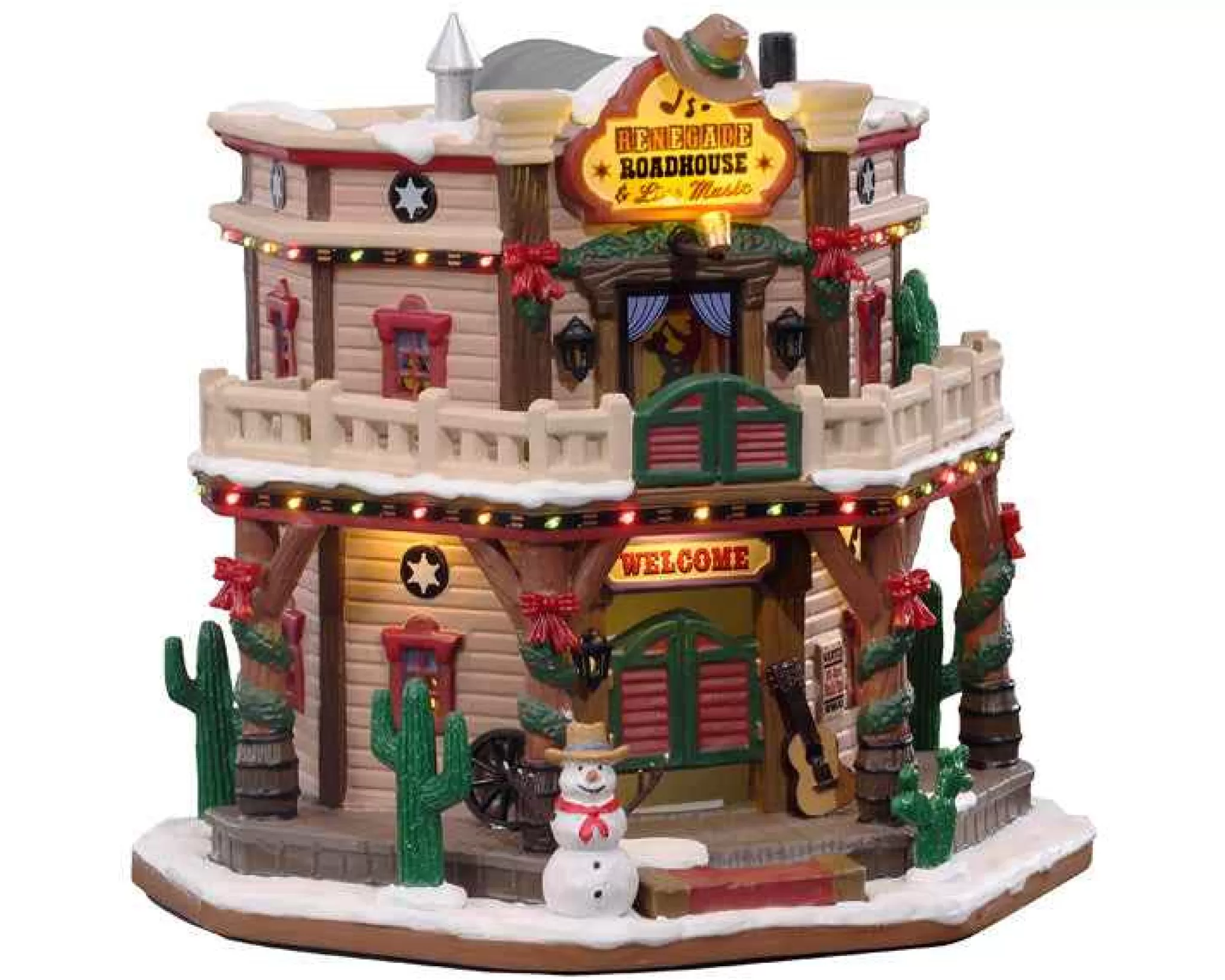 Lemax Village Collection Renegade Roadhouse, With 4.5V Adaptor #15721