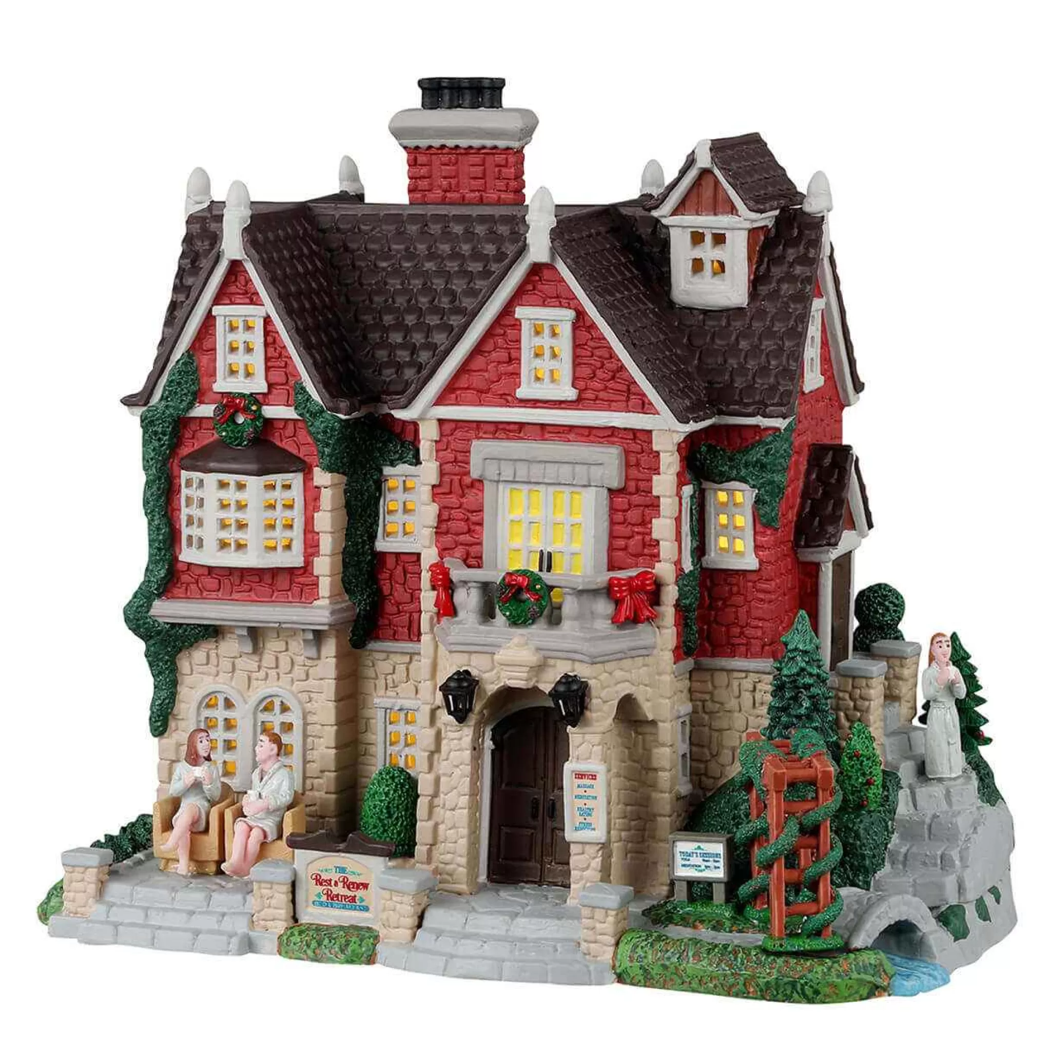 Lemax Village Collection Rest And Renew Retreat #35033
