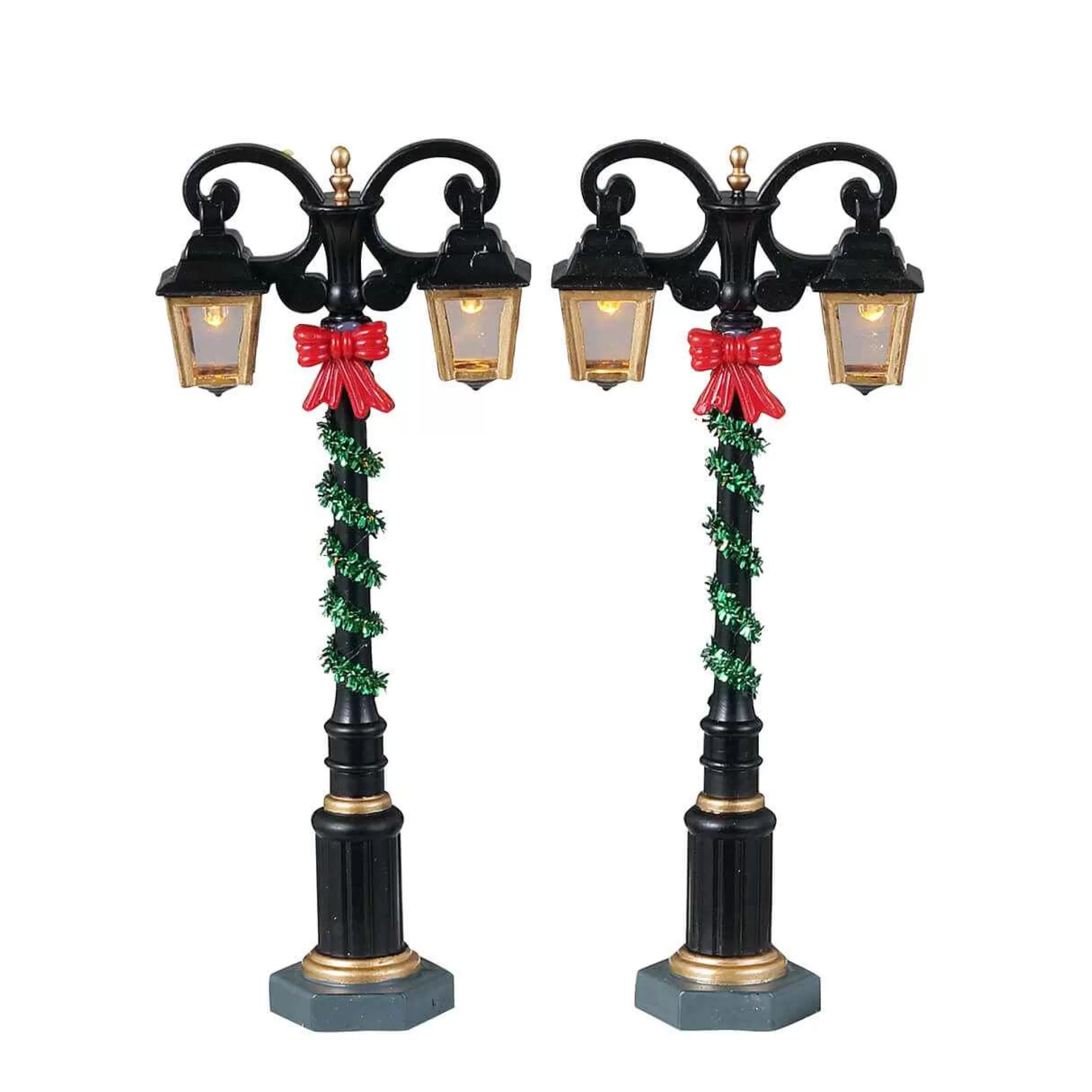 Lemax Village Collection Splendid Lights, Set Of 2, Battery Operated (4.5V) #34090