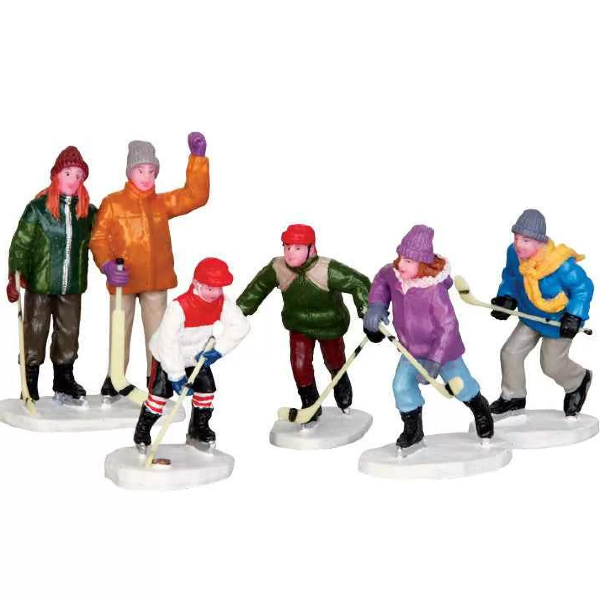Lemax Village Collection The Home Team, Set Of 5 #42240